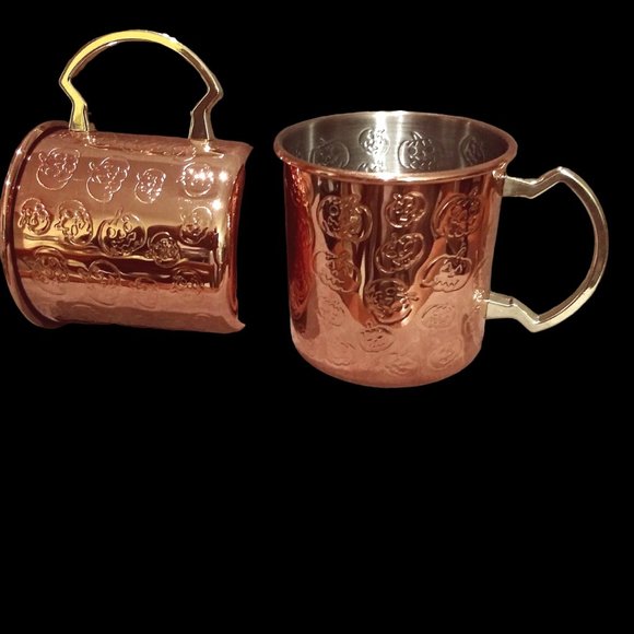 Moscow Mule Mugs with Stainless Steel lining, 16 Ounce Mug, Copper Cup Drinkware - Picture 3 of 15